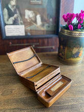 Rare Art Deco Folding Cigarette & Vesta Case. 
c.1910–1925