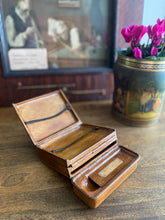 Rare Art Deco Folding Cigarette & Vesta Case. 
c.1910–1925