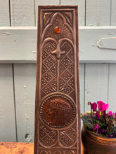 Jewelled Arts & Crafts pewter obelisk, c. 1900–1925