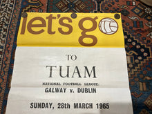 1965 National Football League CIE travel - Galway V Dublin at Tuam