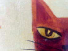 Graham Knuttel 1954-2023
“Ginger Cat” - Oil on Canvas