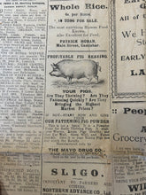 An excellent pair of Connaught Telegraph newspapers from 1919 and 1923