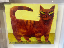Graham Knuttel 1954-2023
“Ginger Cat” - Oil on Canvas
