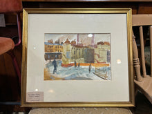 Elizeabth Rivers RHA (1903-1964)
Oil on board.
Pimlico, Dublin 8.