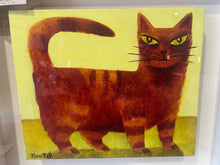 Graham Knuttel 1954-2023
“Ginger Cat” - Oil on Canvas