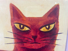 Graham Knuttel 1954-2023
“Ginger Cat” - Oil on Canvas