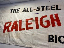 Large Sign Painted Raleigh Shop Sign “The All Steel Bicycle.