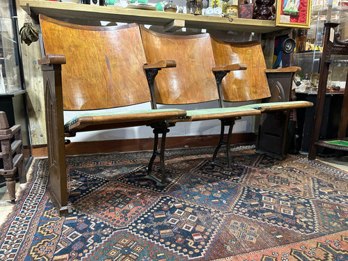 1930’s Gothic Revival Theatre Seats.