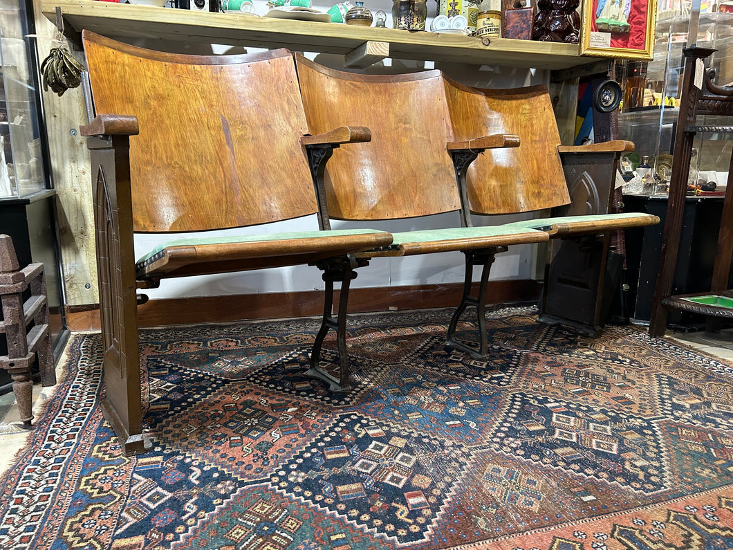 1930’s Gothic Revival Theatre Seats.