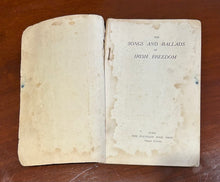 Songs and Ballads of Irish Freedom - Fountain Bookshop, Cork - 1920