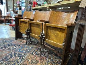 1930’s Gothic Revival Theatre Seats.
