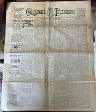 An excellent pair of Connaught Telegraph newspapers from 1919 and 1923