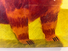 Graham Knuttel 1954-2023
“Ginger Cat” - Oil on Canvas