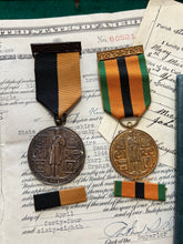 Cumman Na Mban War of Independence Medals and Documents - Black and Tan spy, Tralee, Co. Kerry.