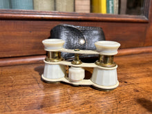 Faux Ivory Bakelite Opera Glasses