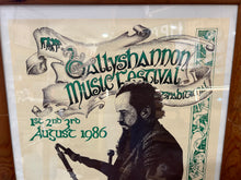 Ballyshannon Traditional Music Festival - August 1986 - Original Poster