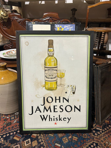 Original John Jameson Whiskey show tablet