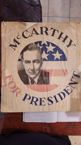 Gene McCarthy for President lawn sign.