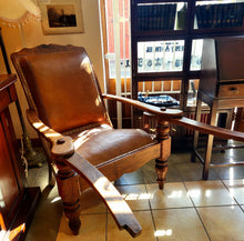Large Anglo-Indian Walnut Plantation Chair