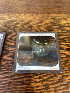 Henry King - Jenolan Caves, NSW. Original signed glass photographic slides. (5) circa 1880’s