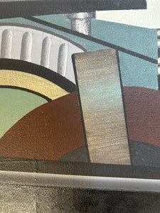 Jonathan Wade (1941-1973) 
Invention 1912
Acrylic on canvas (1972)