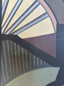 Jonathan Wade (1941-1973) 
Invention 1912
Acrylic on canvas (1972)