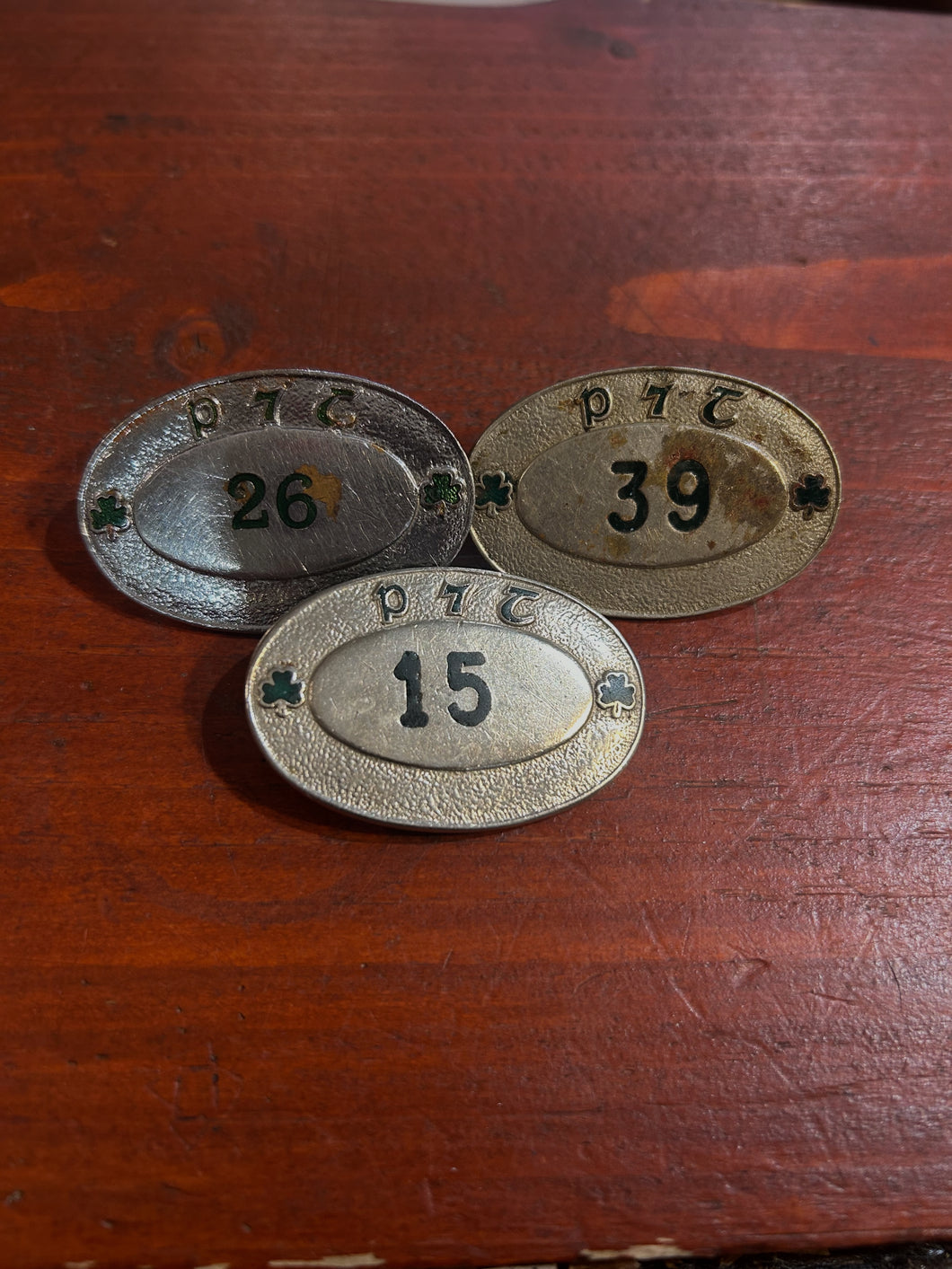 Irish Post and Telegraphs (An Post) cap badges