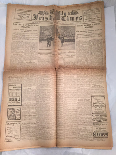 The Weekly Irish times - November 22 - 1919 - War of Independence.