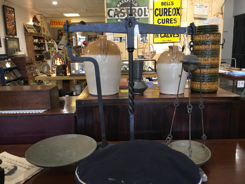 Large Cast Iron Weighing scales